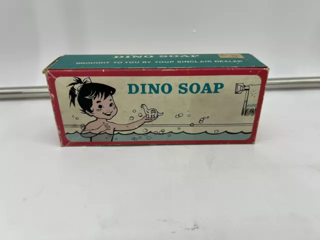 Sinclair Promotional White Dino Soap 1960s new in Box Gasoline