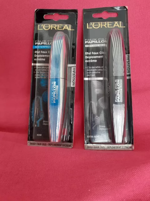 Lot Mascara Faux Cils Papillon