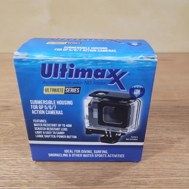 ULTIMAXX 40M Underwater Protective Mount Waterproof Diving Case for GoPro 5/6/7