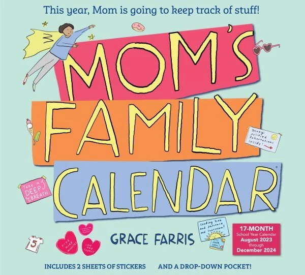 MOM'S FAMILY 2024 Calendar This Year, Mom Is Going to Keep Track of