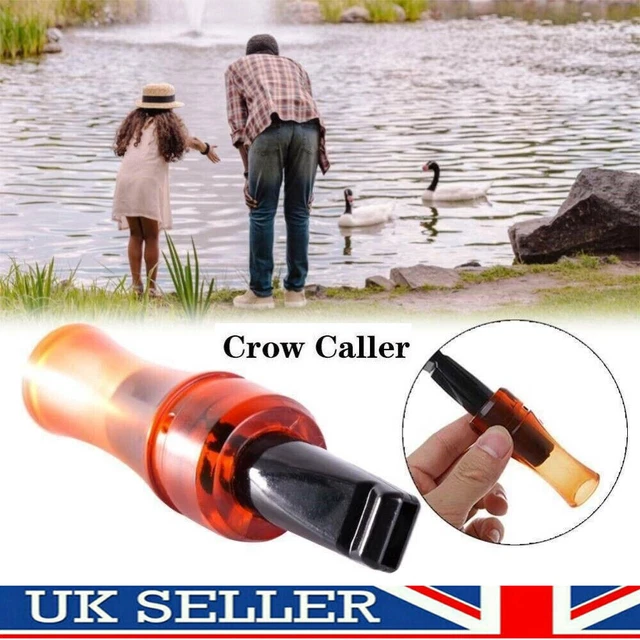 Crow Rook Call Whistle Attractor Shooting Hunting Decoy Caller Game Decoying