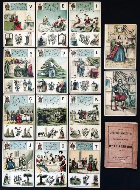 Tarot Tarock playing cards cartes a jouer Spielkarten jeu Paris Grimaud 1880 3