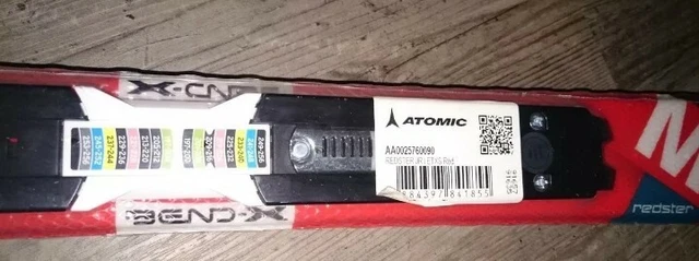Atomic Ski Redster Jr.I Gr. 90 REDSTER JR I ETXS Red Kinder Ski OVP ohne Bindung 2