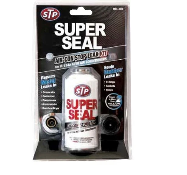 SUPER SEAL AIR Con a/C Sealant Air Conditioning Car Leak Stop With ND