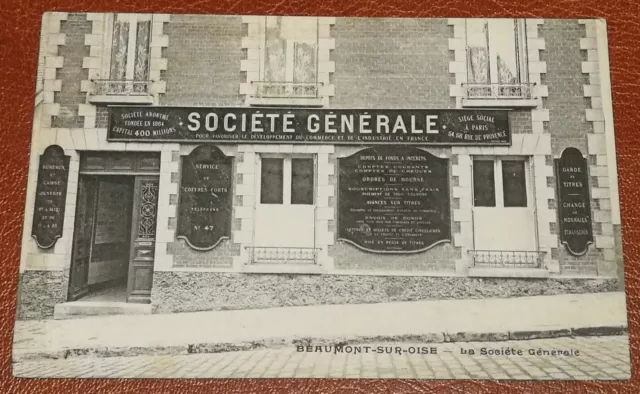 CPA 95 - BEAUMONT sur OISE - General Society