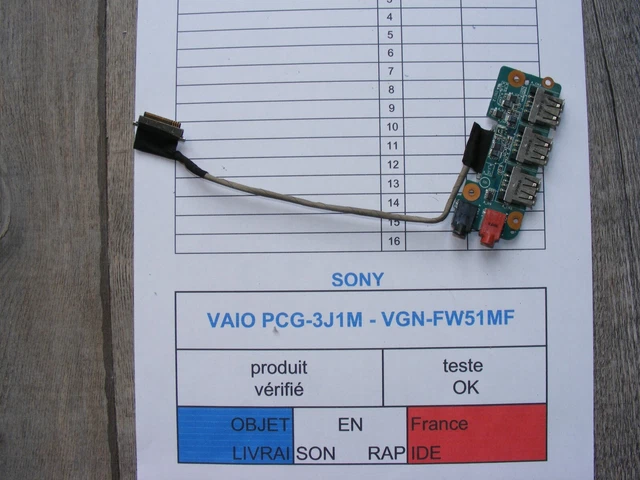 Carte Mère (Platine) USB Pour PC Portable COMPAQ 15-h052nf - Pièce D'Occasion Testée