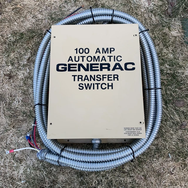 GENERAC 100 AMP Automatic Transfer Switch 71340 350.00 PicClick