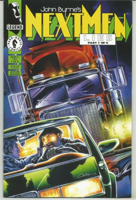 Next Men #1 : August 1994 : Dark Horse Comics