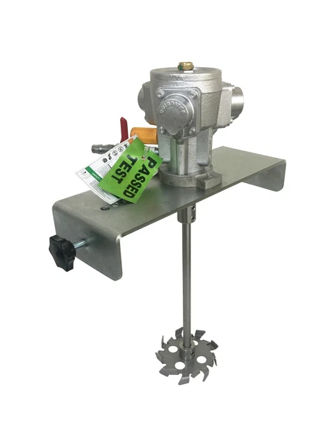 COSMOSTAR 5 Gallon Pneumatic Agitator Adjustable Bucket Mount Drum Mixer