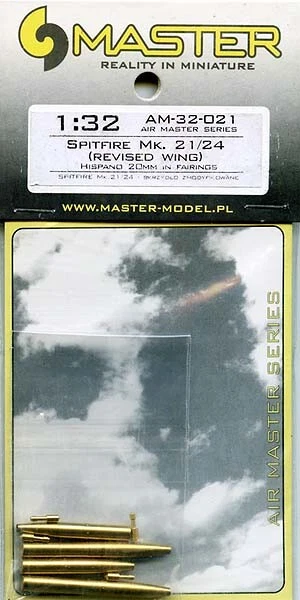 1/32 Master Model Spitfire Mk.21/24 Metal Barrel 021
