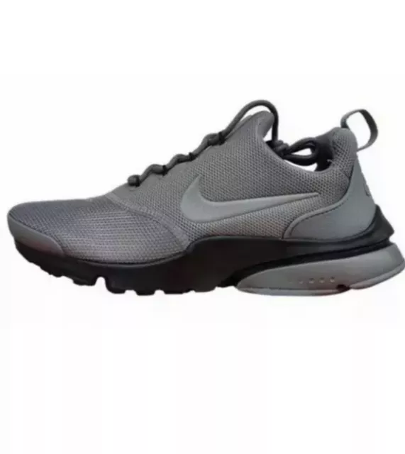 NIKE PRESTO FLY BG UK 4.5 AV4148 002 BRAND NEW Boys Girl Grey