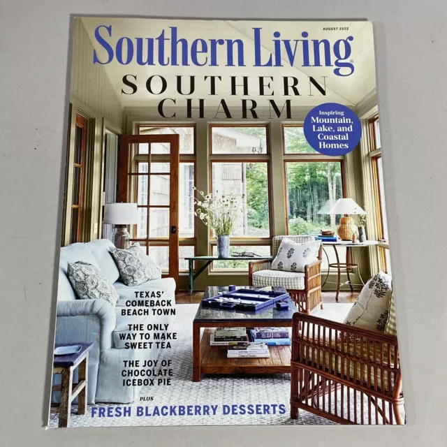 SOUTHERN LIVING MAGAZINE Aug 2023 Secrets Happy Home Summer Mountains ...