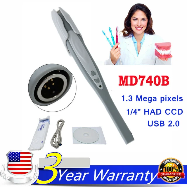 DIGITAL USB IMAGING Clear Dental Camera Intraoral Image+Software 1.3MP