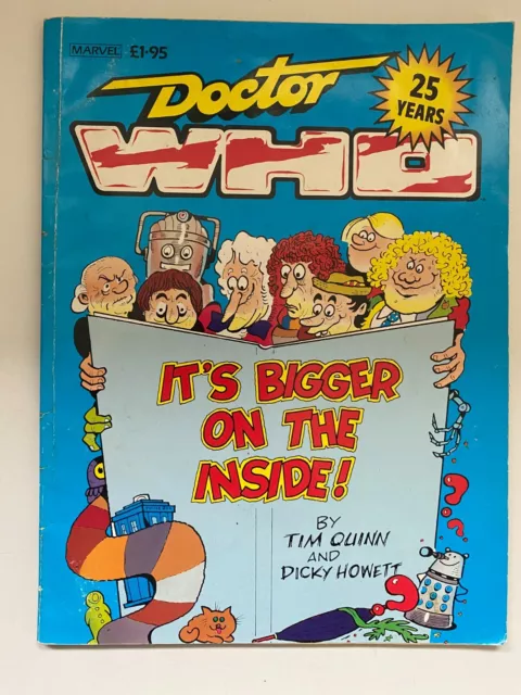 Doctor Who ~ It's Bigger on the Inside ~ Marvel Comics 1988