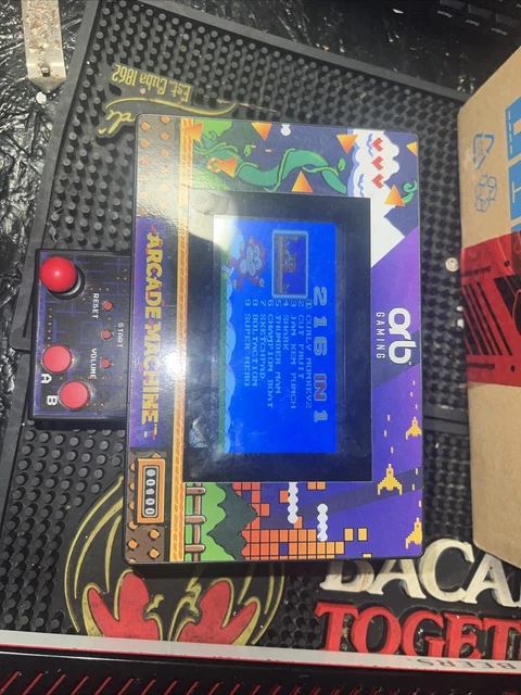 RETRO TABLETOP ARCADE Machine Official Orb Video Game Console Built-in ...