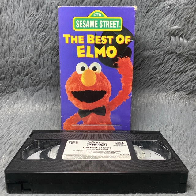 Sesame Street The Best Of Elmo 1994 SESAME STREET THE Best of Elmo VHS 1994 The Muppets Jim Henson Kids