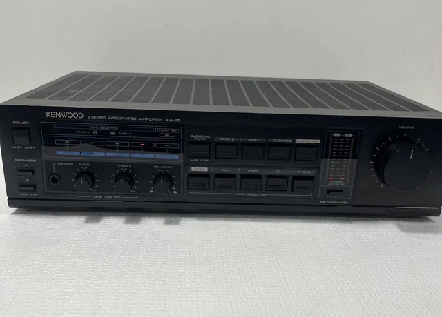 Ampli Intégré Kenwood KA-50 Vintage – Pour Réparation Ou Pièces Détachées