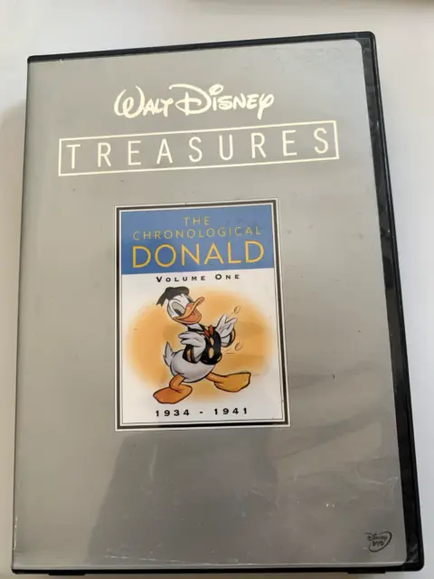 Walt Disney Treasures The Chronological Donald Volume 1 DVD No Scratches* No Tin