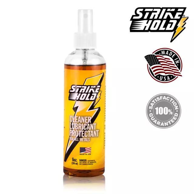 StrikeHold 8oz Gun Oil Lube CLP Gun Cleaner Shotgun Rifle Pistol Gun Cleaning