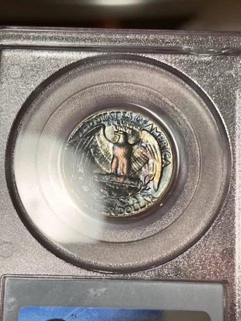 1957 Washington Quarter PCGS MS66 Toned