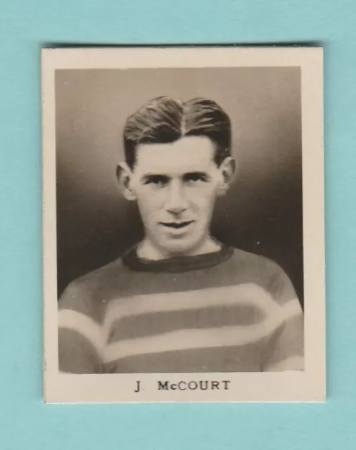 FUSSBALL - D.C. THOMSON - J. McCOURT OF SHEFFIELD UNITED - 1923
