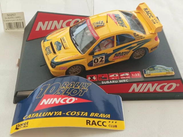 Scalextric Ninco 50257 Subaru WRC "Catalunya Costa Brava 2002"