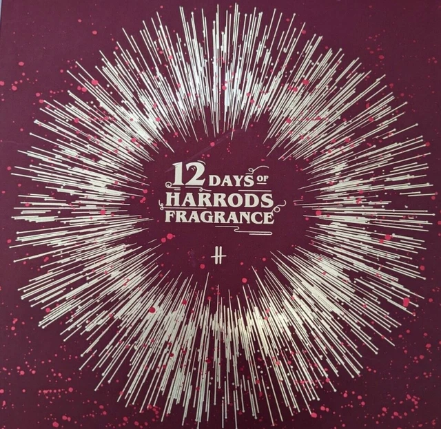 HARRODS 12 DAYS Of Fragrance Advent Calendar 2022 EMPTY BOX to refill
