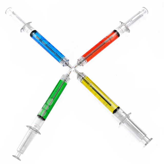 Signaturstift Süßer Schreibstift Die Nadel Kugelschreiber Spritze