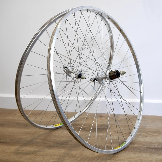 Paire De Roues Vélo Vintage 700C MAVIC SACHS LY95 - 7 Vitesses, Frein Jante