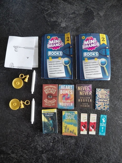 ZURU MINI BRANDS Books Series 2 Featuring Iconic Ultra Rares Rares ...
