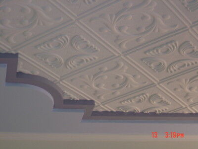 Tin-Look Ceiling Tiles Easy Installation - Anet R2W