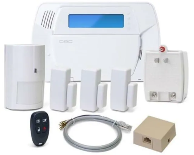DSC KIT457-98ADT Wireless Security System Kit