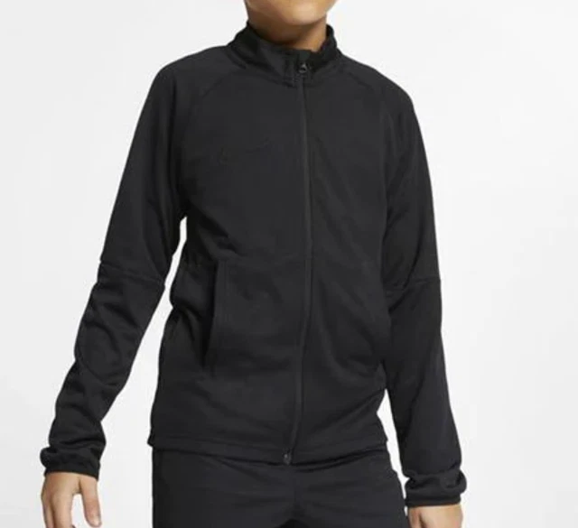 Giacca warm up Nike Academy ragazzo cerniera intera nera taglia 7-8 anni *REF140