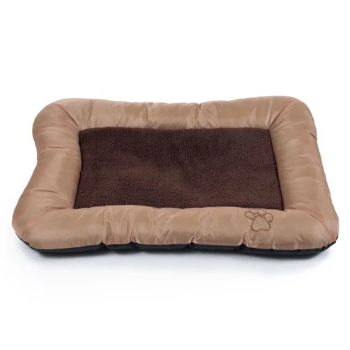 43"x29" Plush Cozy Pet Bed - Tan