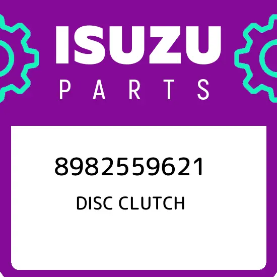 8982559621 Isuzu Disc clutch 8982559621, New Genuine OEM Part