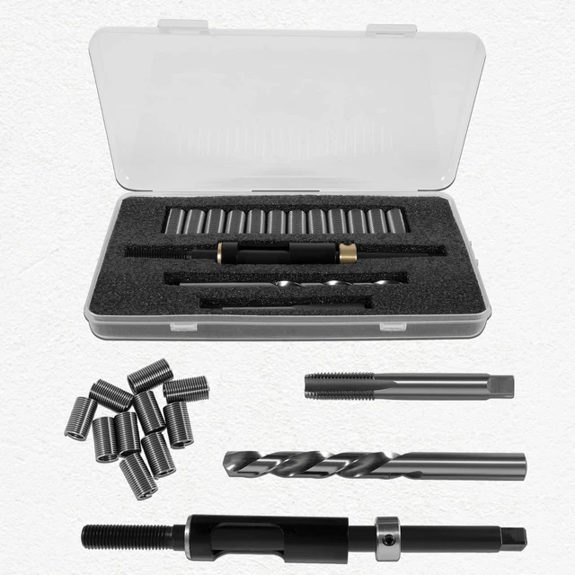 M11 x 1.5 Head Bolt Thread Repair Kit for Toyota Honda Ford GM