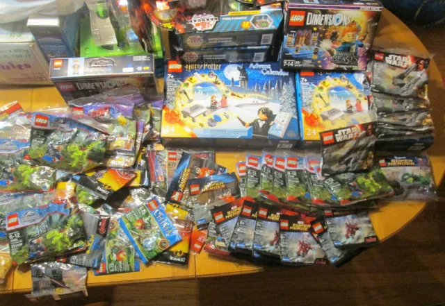 LEGO POLYBAG MINIFIGURES Series Set Lot Authentic Complete Your