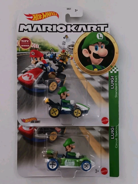 Hot Wheels MARIOKART Con Glider - Luigi GVD30- ECommerce