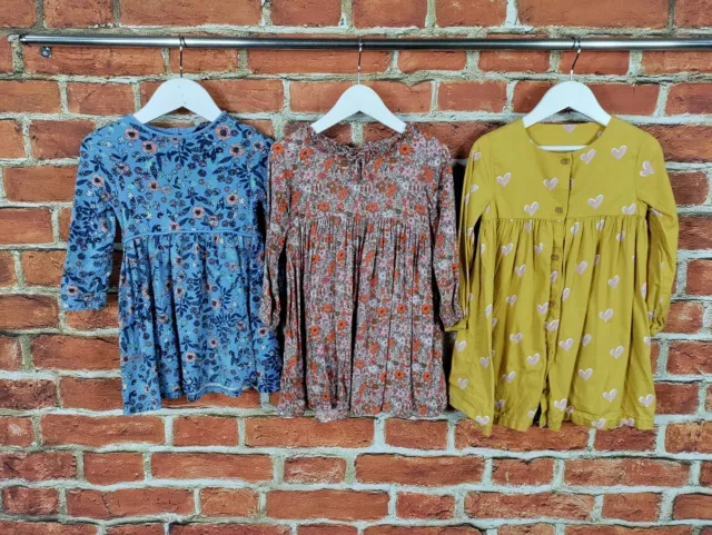 Girls Bundle Age 2-3 Years Next M&S Etc Long Sleeve Dress Set Party Floral 98Cm