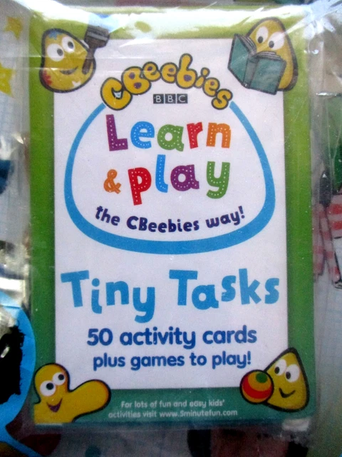 CBEEBIES LEARN & play Pack 5 Magazines 52 Cards 760 stickers 2 posters ...