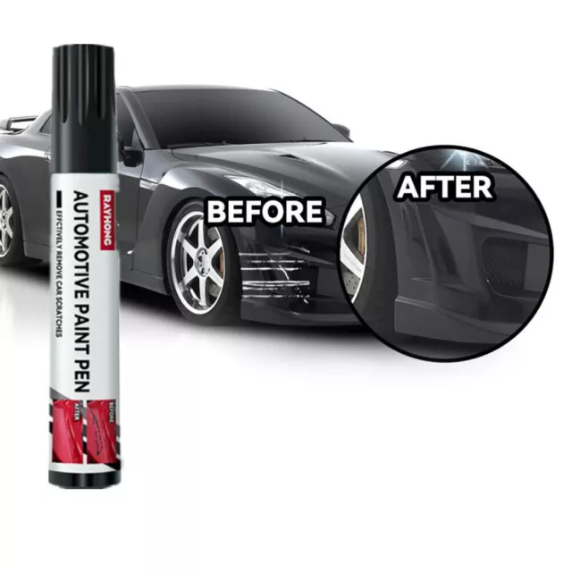 1x Car Scratches Repair Paint Pen Touch Up Pen Clear Remover Black Accessories