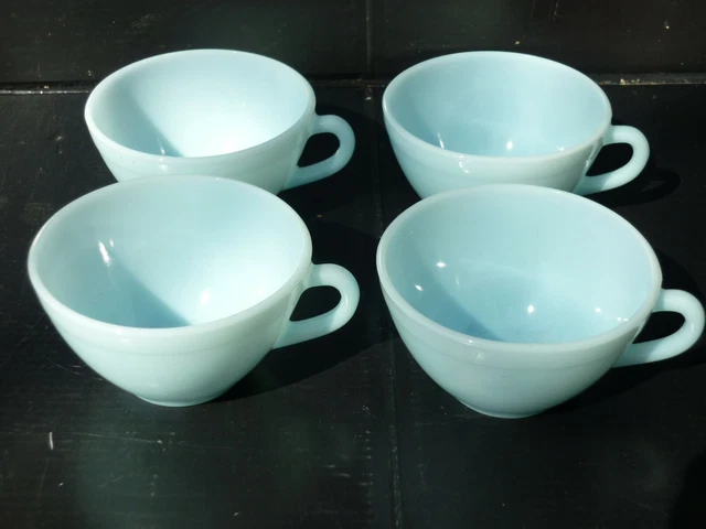 Lot De 8 Tasses à Café Duralex Vintage - Hauteur 6 à 6.5 Cm - Marron, Made In France
