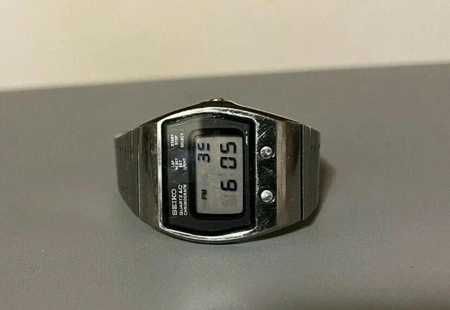 Memory Bank Seiko James Bond 1979 Seiko Digital Watches 2025