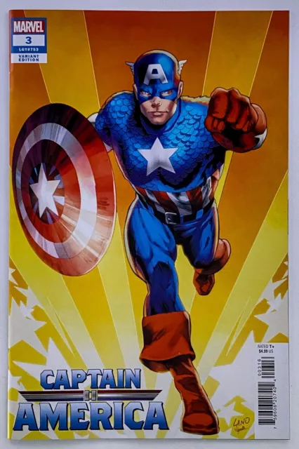 Captain America #3 Greg Land 1:25 Variant NM
