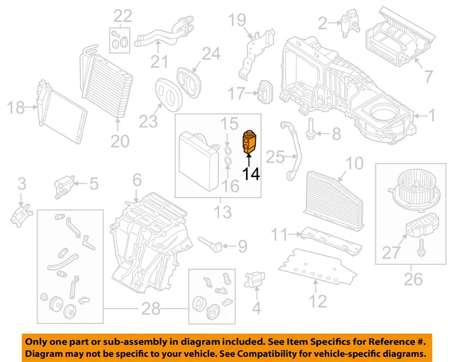 VW VOLKSWAGEN OEM 1518 Beetle Air ConditionerExpansion Valve