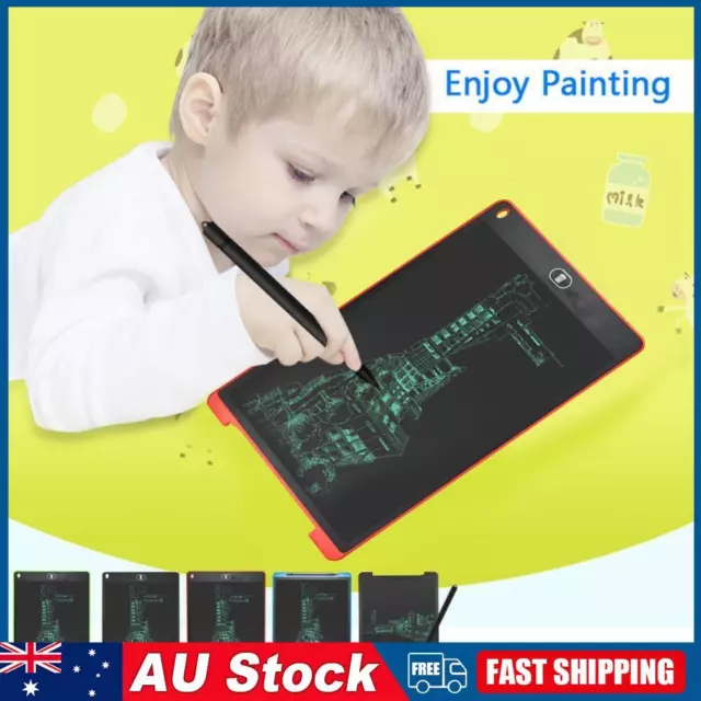 12 inch Digital LCD Writing Tablet Pad Electronic Drawing Graffiti Board w/ Pen