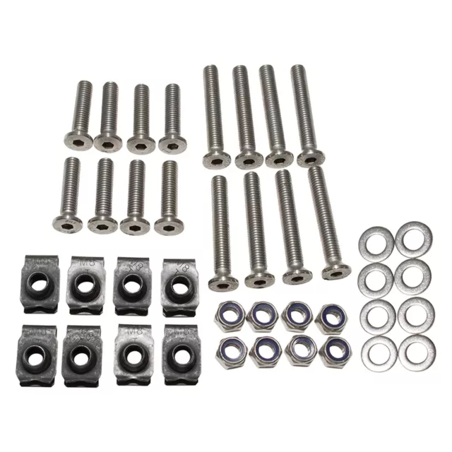 Land Rover Defender 90 110 TDCI Front Door Stainless Steel Bolt Kit - DA1132