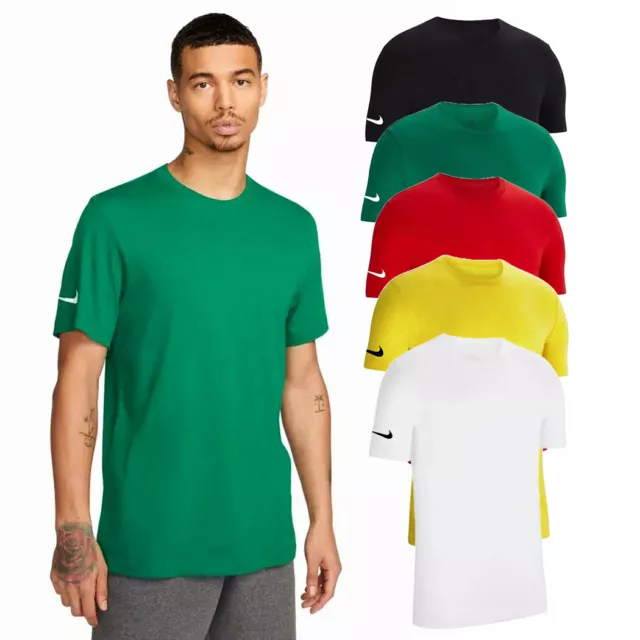 Nike T-Shirt Uomo Sportswear Maglia Cotone Jersey Stretch Logo Cz0881