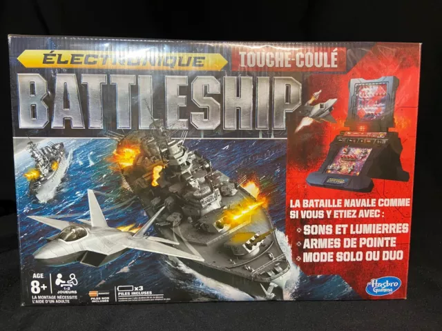 JEUX MB LA BATAILLE NAVALE TOUCHE COULE hasbro game Battleship BATEAUX SHIP  army EUR 19,99 - PicClick FR
