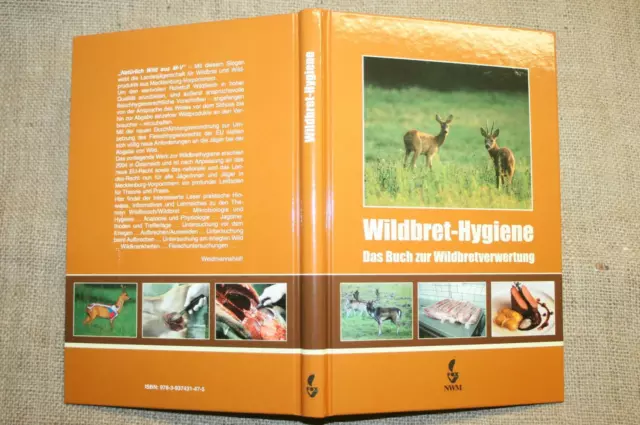 Fachbuch Wildbret Hygiene Verwertung Wildfleisch Aufbrechen Jäger Fleischer Jagd